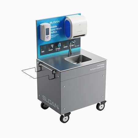 Sloan MH-1000 Mobile Hand Hyg 1 St Ss Sink 3830000